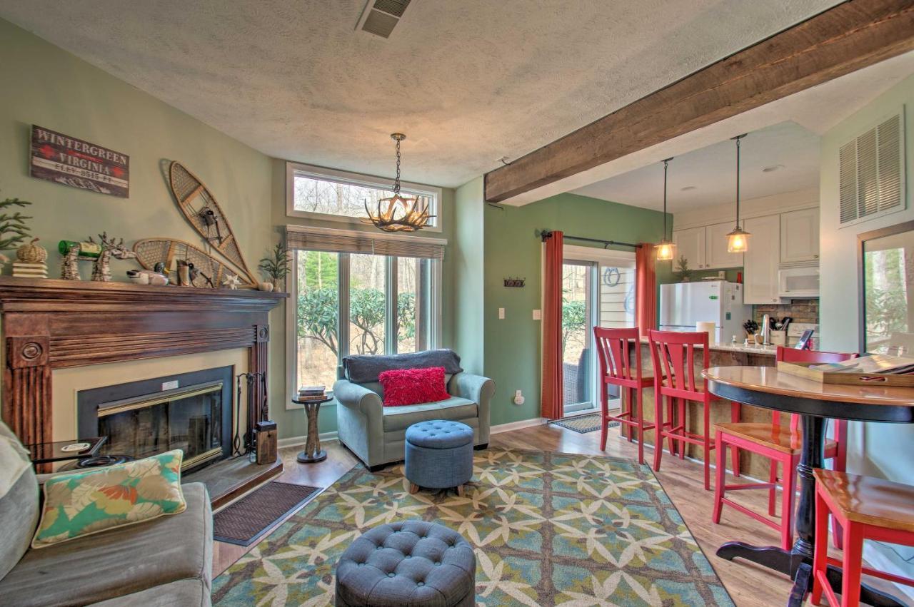 Wintergreen Resort Mountain Condo With Pool Access! Lyndhurst Buitenkant foto